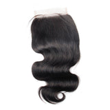 Body Wave HD Fine Thin Swiss Invisible Lace Closure. Pre-Plucked Hairline