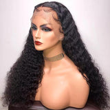 360 DEEP WAVE FRONTAL WIG. PRE-PLUCKED HAIRLINE